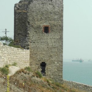Феодосия. Генуэзская кркпость (вид на море)