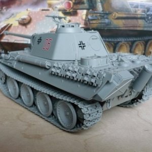 Pz V Ausf G Panther (Dragon 1:35)
Наборные траки из коробки