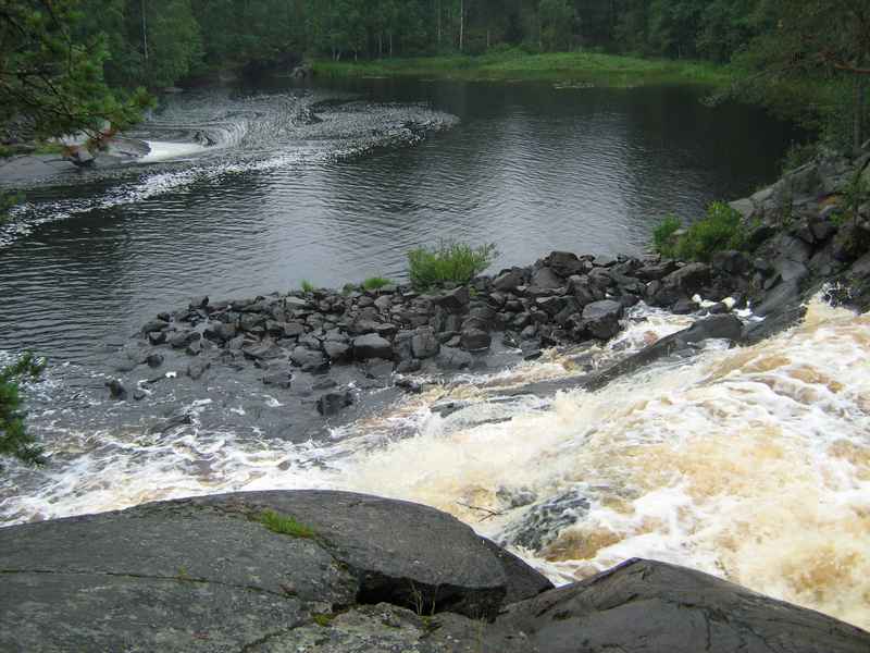 Rumakoski waterfall